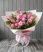 Букет Розовый кустик #REPLACE_PRED# Судиславле