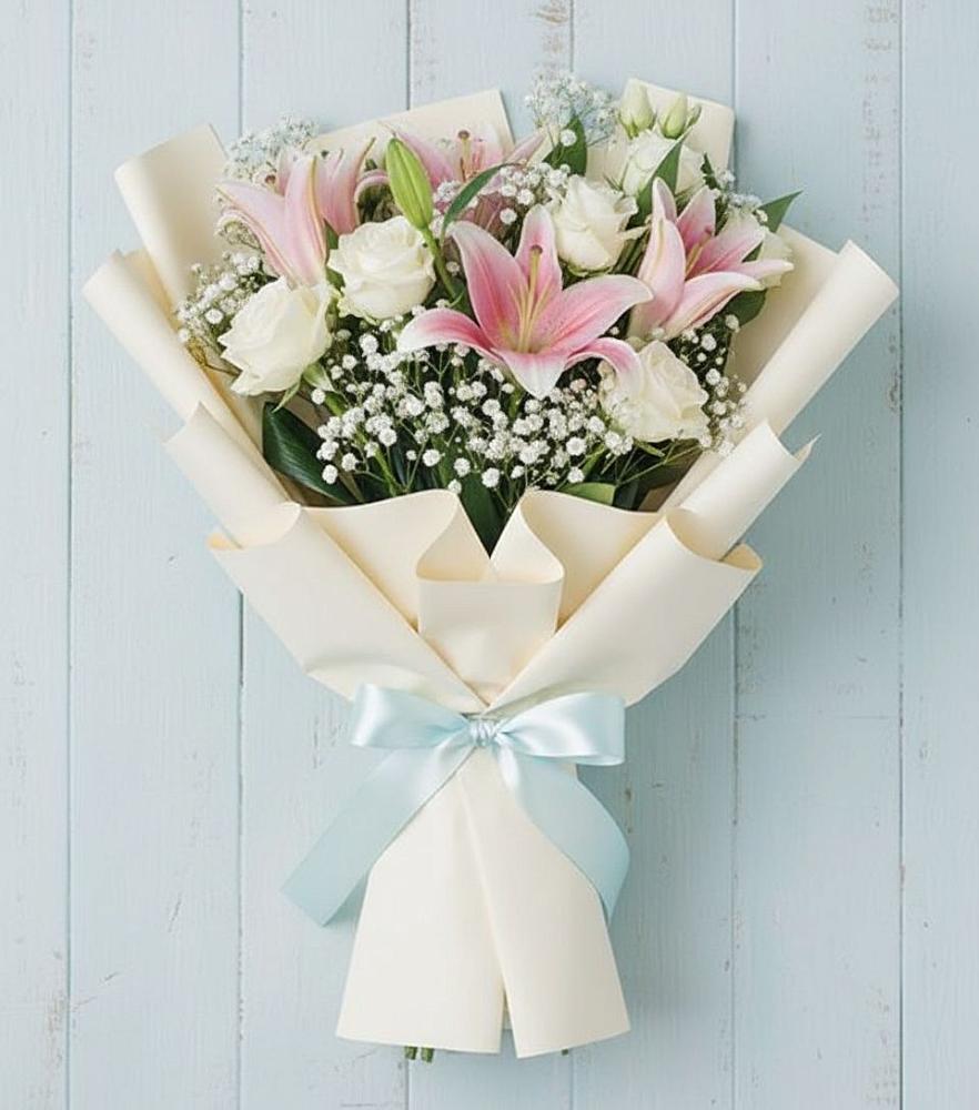 Букет цветов из: Лилии в Судиславле