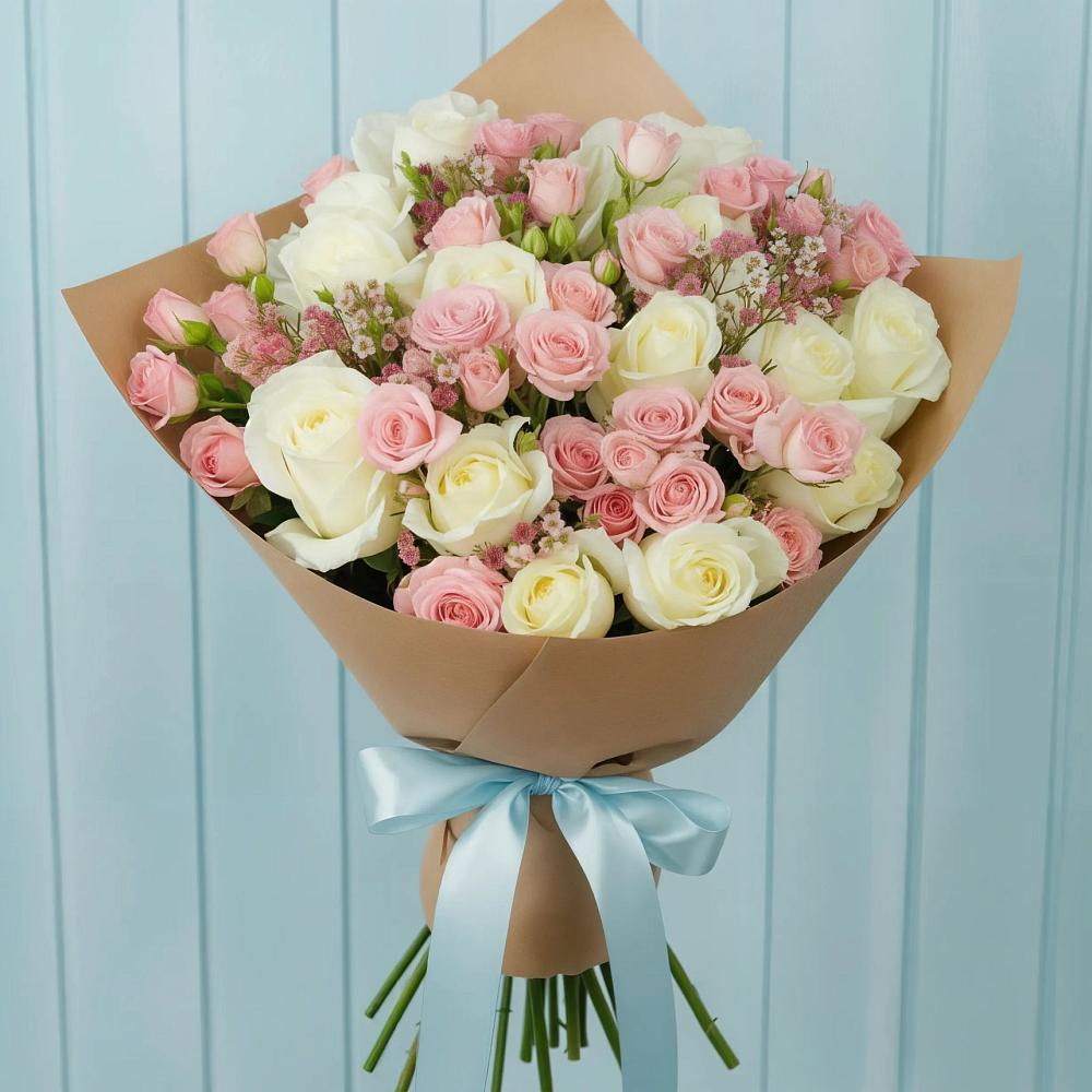 Букет цветов из: Розы в Судиславле