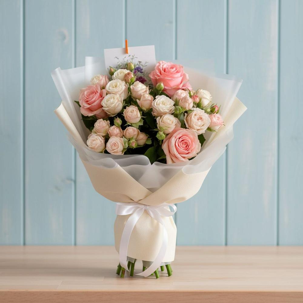 Букет цветов из: Розы в Судиславле