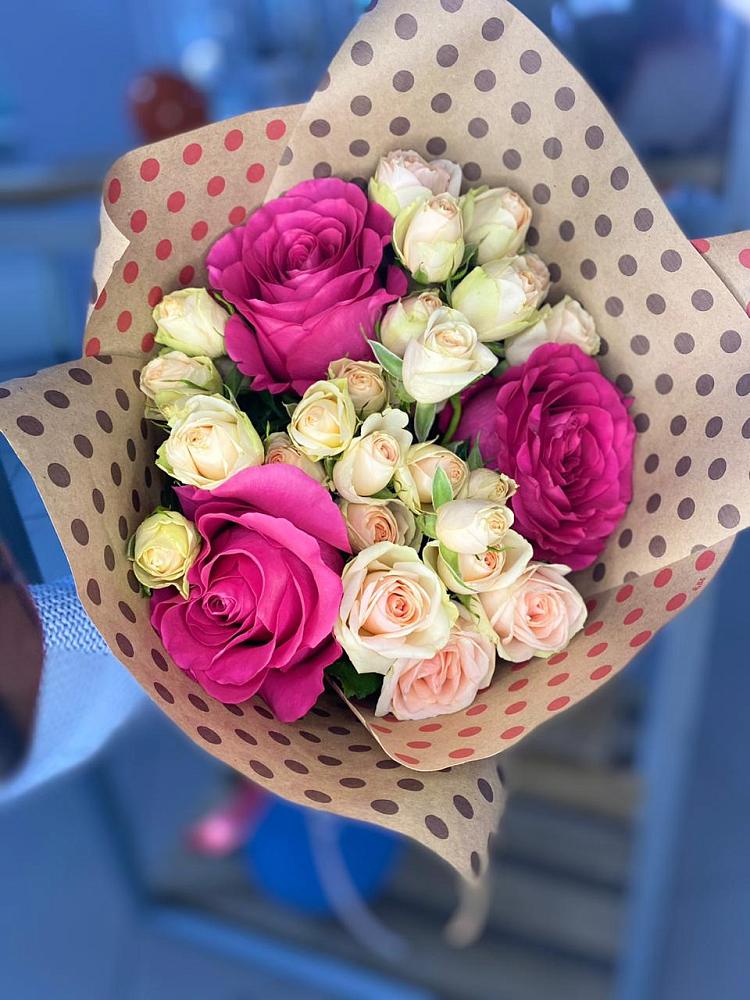 Букет цветов из: Розы в Судиславле