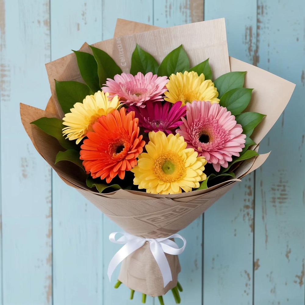 Букет цветов из: Герберы в Судиславле