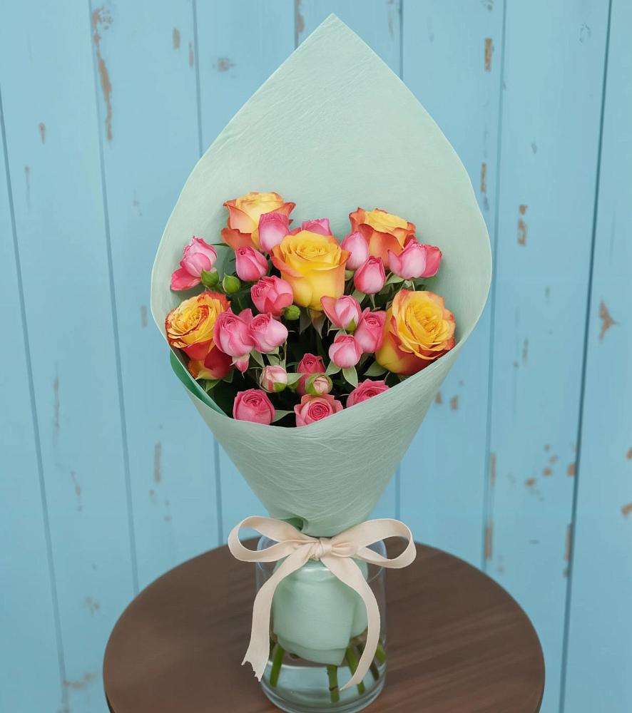 Букет цветов из: Розы в Судиславле