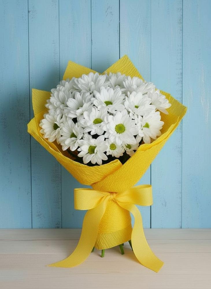 Букет цветов из: Хризантемы в Судиславле