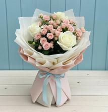 Букет цветов из:  Розы в Судиславле