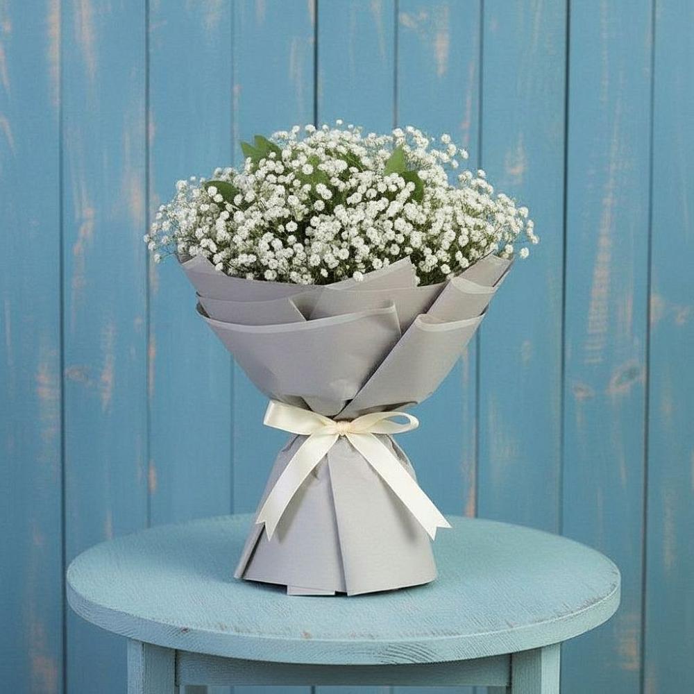 Букет цветов из: Гипсофила в Судиславле