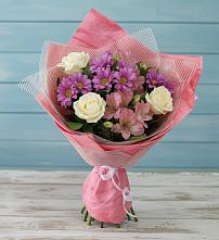 Букет цветов из:  Герберы в Судиславле