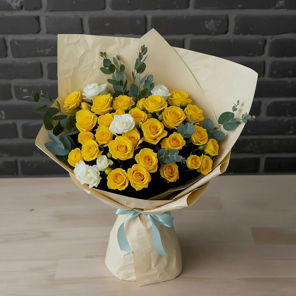 Букет цветов из: Розы в Судиславле