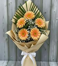 Букет цветов из:  Герберы в Судиславле