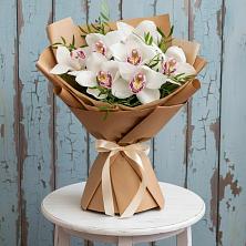 Букет цветов из:  Орхидеи и Розы в Судиславле